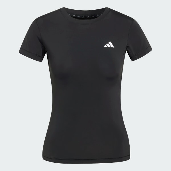 Black PrimeLift Essentials Workout Contour T-Shirt