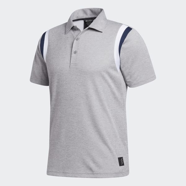 Grey Adicross Short Sleeve Polo Shirt IUB32