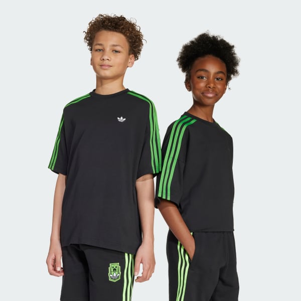 Svart adidas x Minecraft T-shirt
