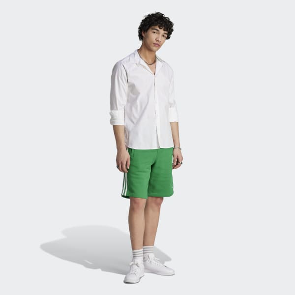 Verde Shorts Adicolor Classics 3 Tiras