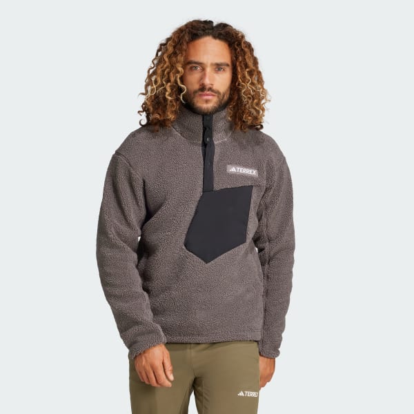 bruin Terrex Xploric High Pile Fleece Pullover Sweatshirt