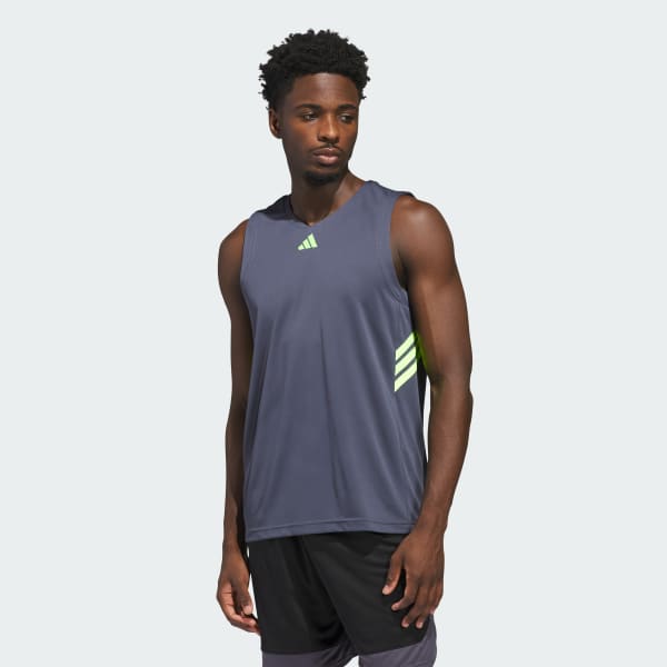 Cinza Regata adidas Basketball Legends