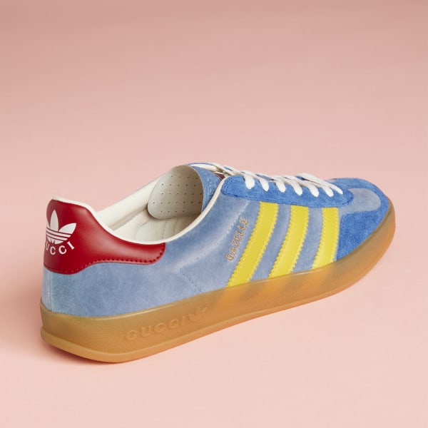 modrá Pánské boty adidas x Gucci Gazelle LYX88