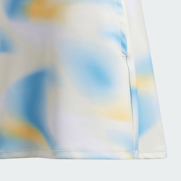 Gelb Printed Kids Skort