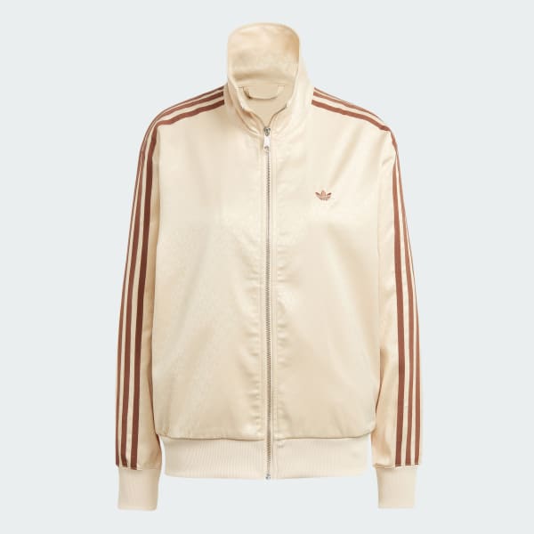 Rosa Jaqueta Cetim Fashion Monogram Firebird