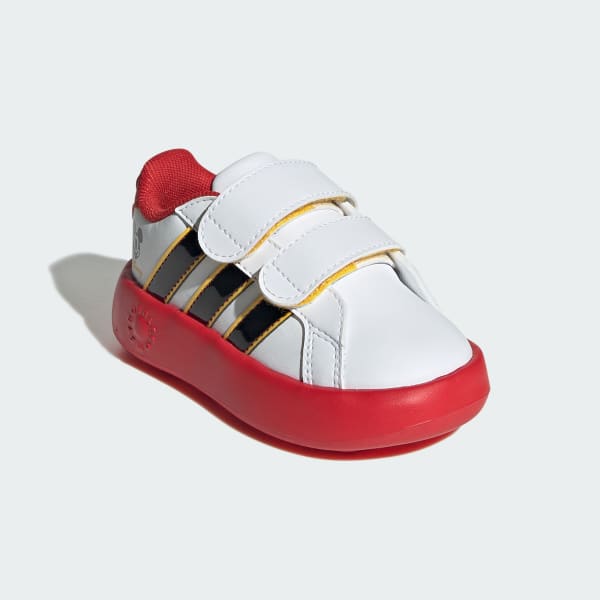 Blanco Zapatillas adidas x Disney Mickey Mouse Grand Court para niños