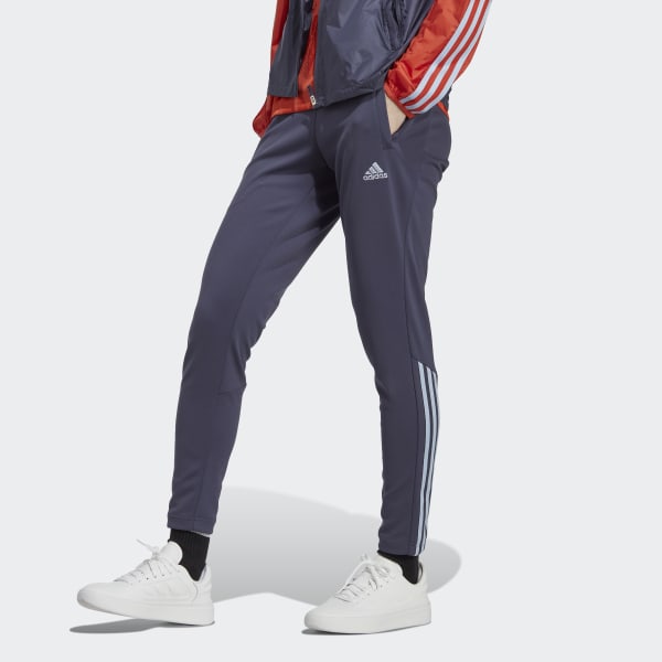 Azul Calça Tiro Slim