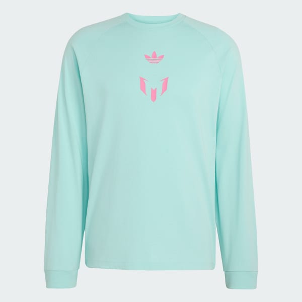 Turchese Maglia a maniche lunghe Messi