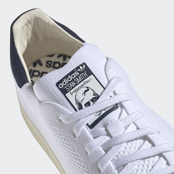 adidas originals stan smith og primeknit trainers in white s75148