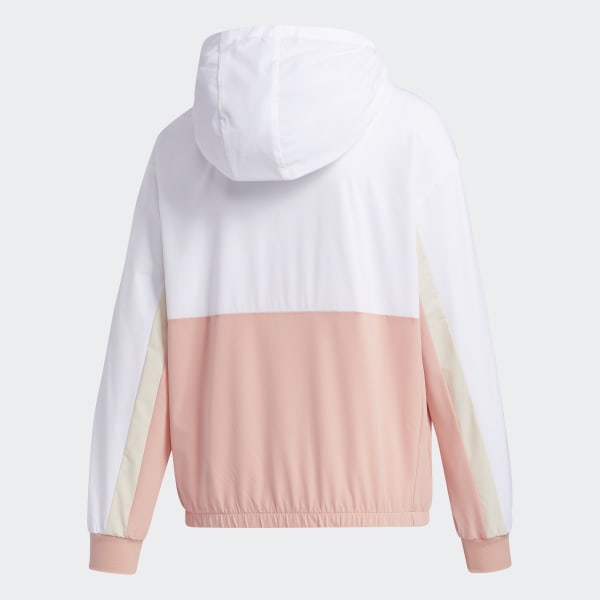 adidas front zip hooded jacket