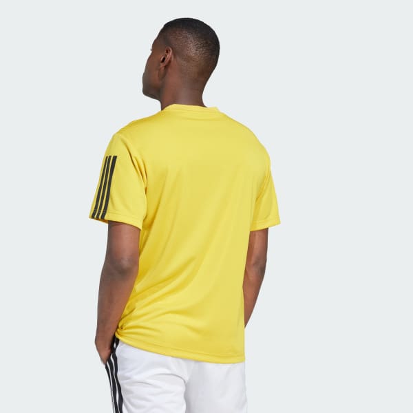 adidas House of Tiro Colorblock Tee - Yellow | Free Shipping