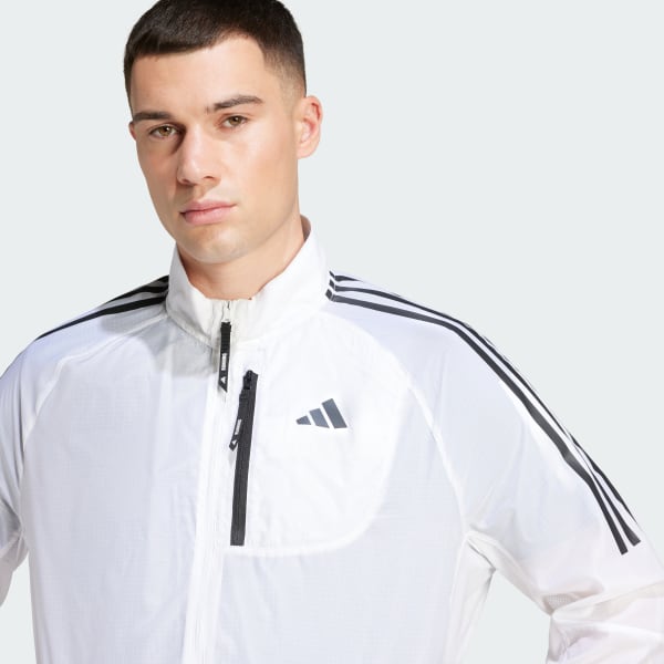 【adidas】Own The Run 3ストライプ パッカブルジャケット アディダス オウン ザ ラン スリーストライプス パッカブル