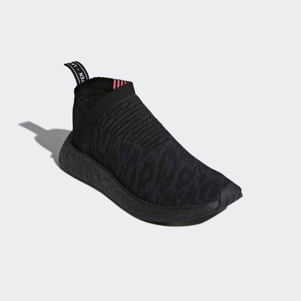 adidas originals nmd cs2 primeknit trainers in black by 3012