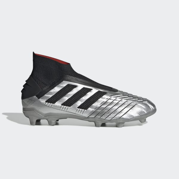 silver soccer cleats