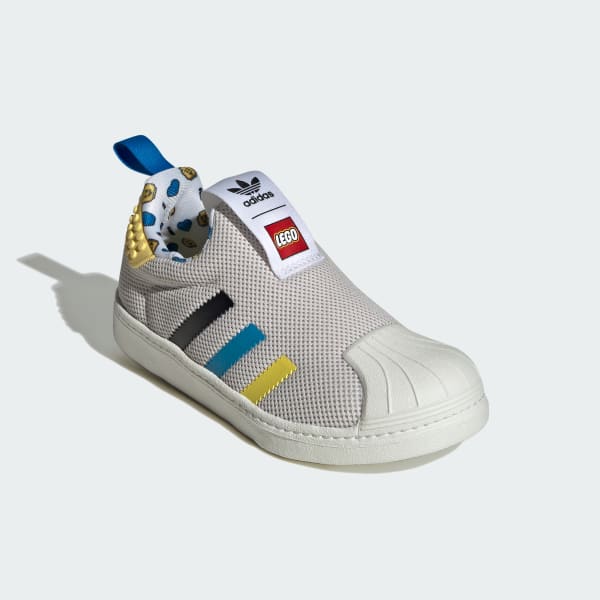  adidas Superstar 360 x Lego® Shoes Kids', White, Size 3