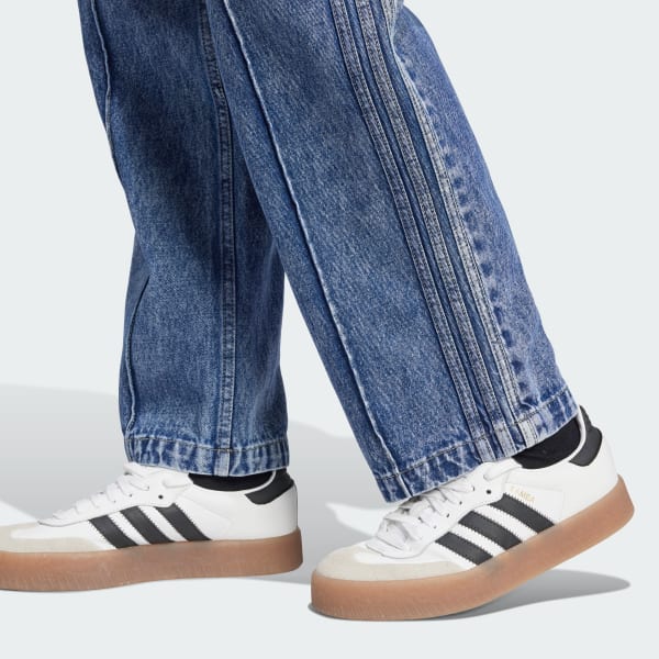 adidas Pantalon droit en denim Premium Essentials multicolore adidas Canada