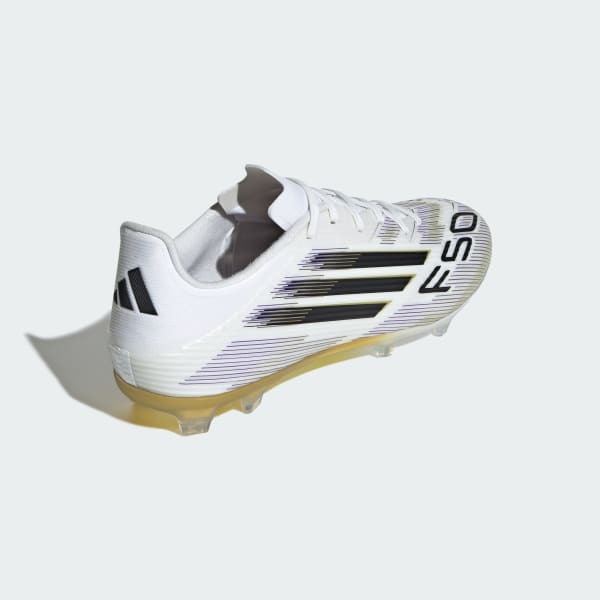 adidas F50 League Firm/Multi-Ground Cleats - White | Free