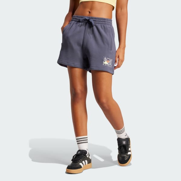 Mau-xanh-da-troi Quần Short Graphic adidas Sport