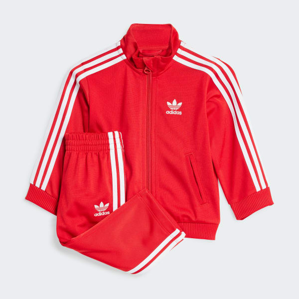 Rojo Buzo Adicolor Firebird Niños