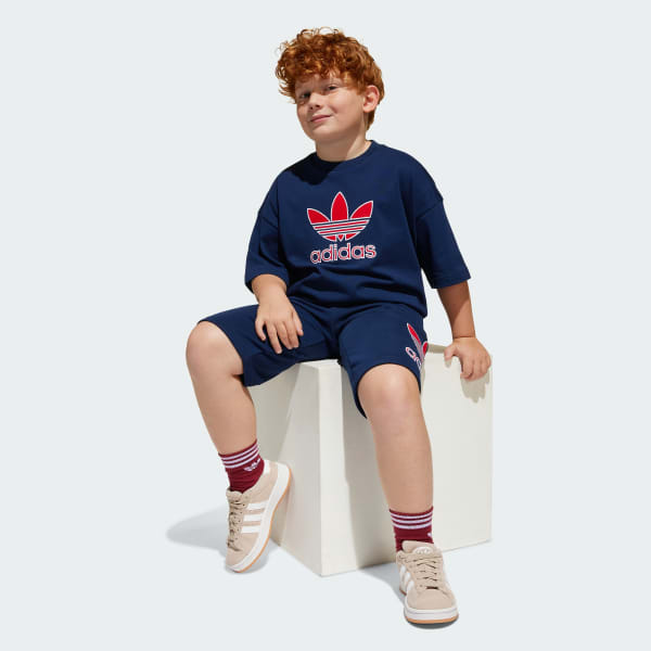 Μπλε Short Tee Set