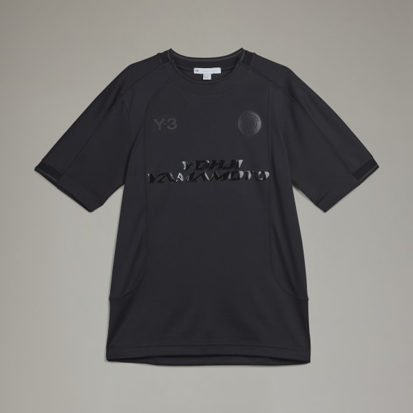 Nero Y-3 Soccer Short Sleeve Tee LOM92