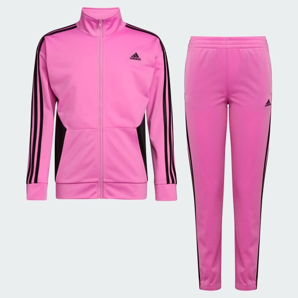 adidas Essential Tricot Track Set - Purple | Free Shipping with