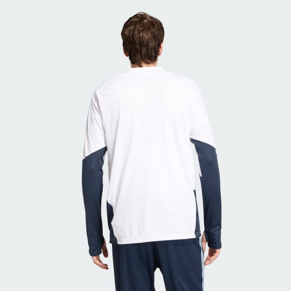 Branco Camisola de treino Tiro 26 da Argentina