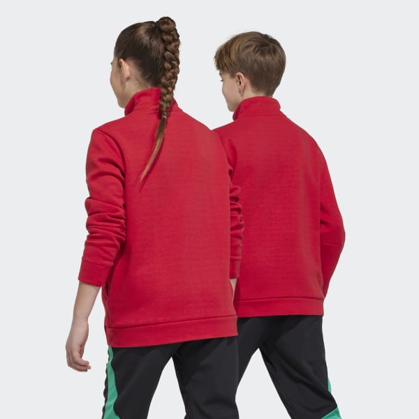 adidas Manchester United Anthem Jacket Kids Red adidas