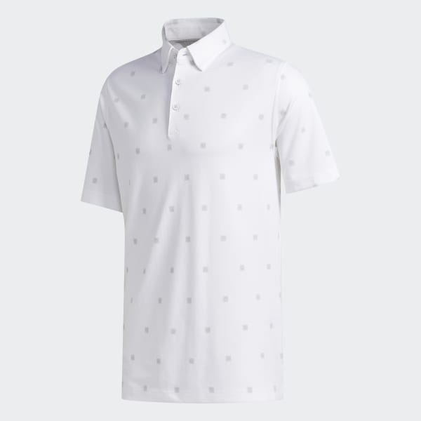 adidas Adipure Etched Print Polo Shirt White adidas Vietnam