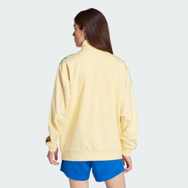 Amarillo Chamarra Deportiva Colorblock