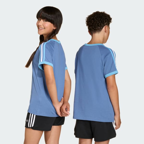 Blue 3-Stripes Tee