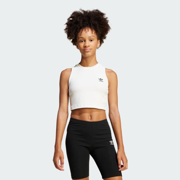 Blanco Top Ribbed (Adolescentes)