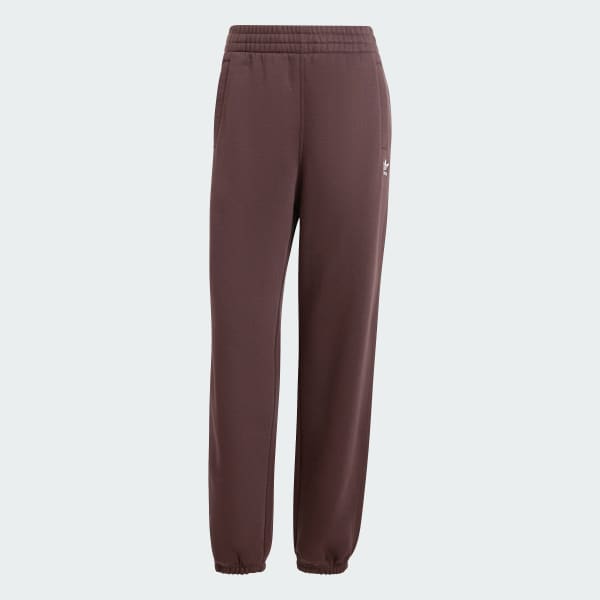 Adidas Essentials Fleece Loose Joggers Women Shadow Brown XS