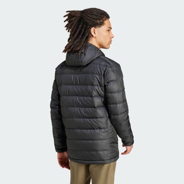 Nero Giacca Terrex Multi Light Down Hooded