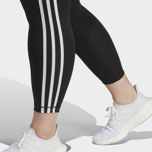 adidas Plus Size Believe This 3-Stripe High-Rise Leggings - ShopStyle