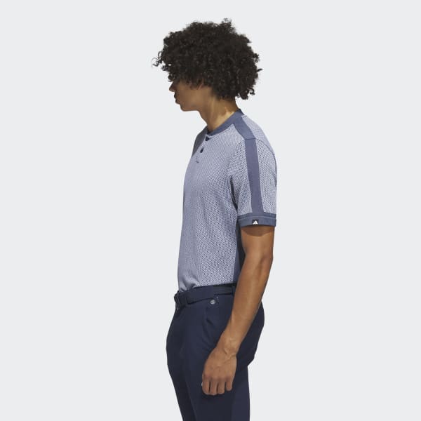 Bianco Polo da golf Ultimate365 Tour Textured PRIMEKNIT