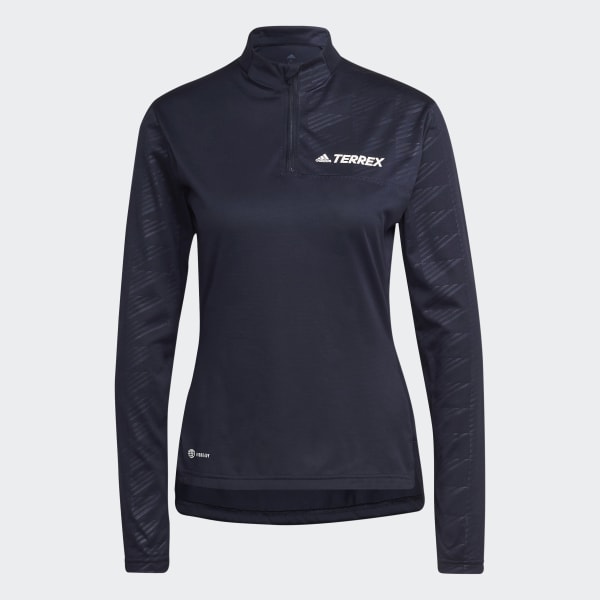 Niebieski Terrex Multi Half-Zip Tee L6392