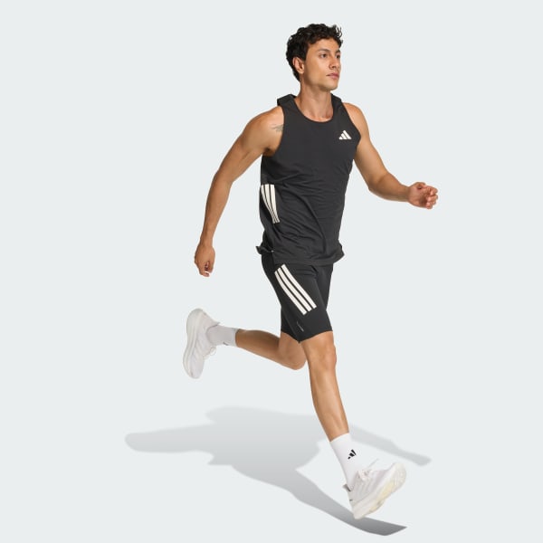 zwart adi365 CLIMACOOL Hardlooptanktop