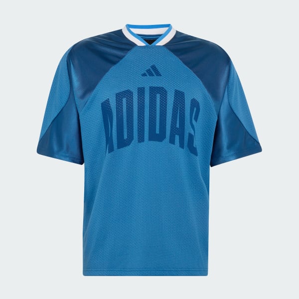 Blue STADIUM GRAPHIC MESH TEE