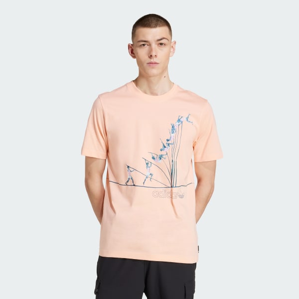 Rosado Polo adidas Originals