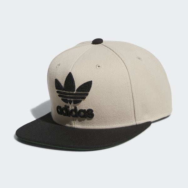 adidas Men s Originals Trefoil Chain Snapback Beige Free Shipping with adiClub adidas US