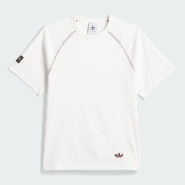 Putih Tee Shmoofoil Featherweight (Uniseks)