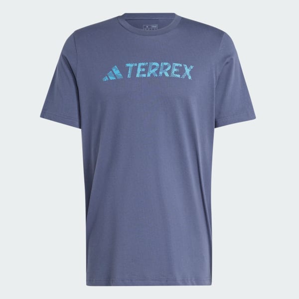 Blue Terrex Classic Logo Tee