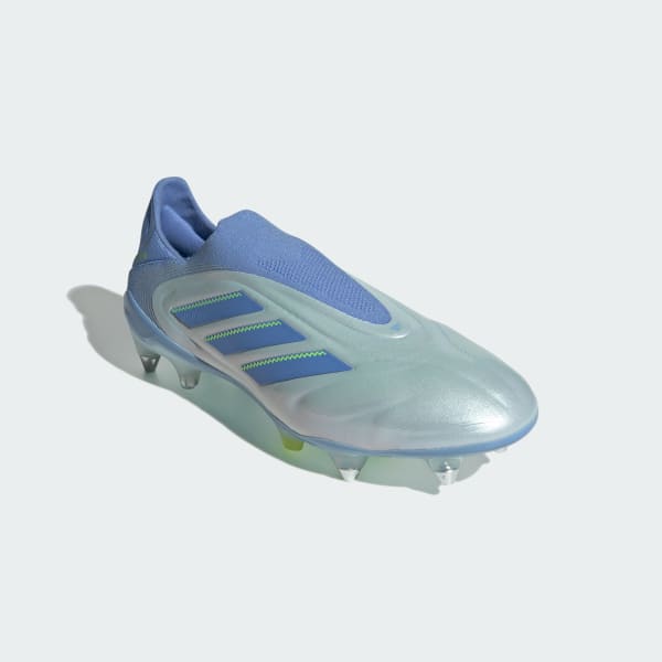 Niebieski Copa Pure 3 Elite Laceless Soft Ground Boots