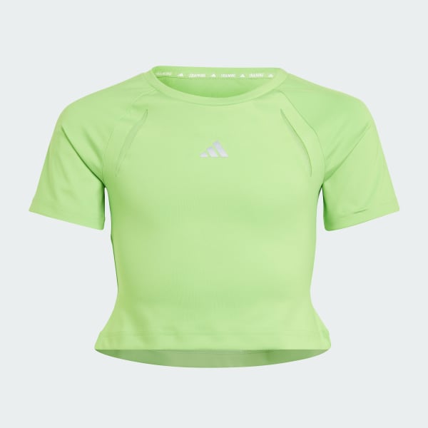 Verde Polo Corto HEAT.RDY para Niños