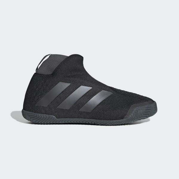 adidas black court shoes
