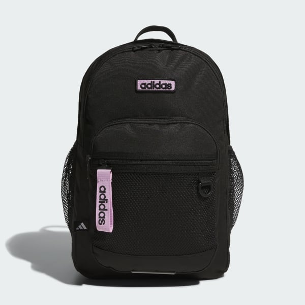 Black 백 투 스쿨 백팩 리니어 로고