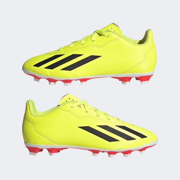 adidas　CRAZYFAST サッカーシューズ イエローFG adidas Soccer Cleats X CRAZYFAST ELITE FG Team Solar Yellow