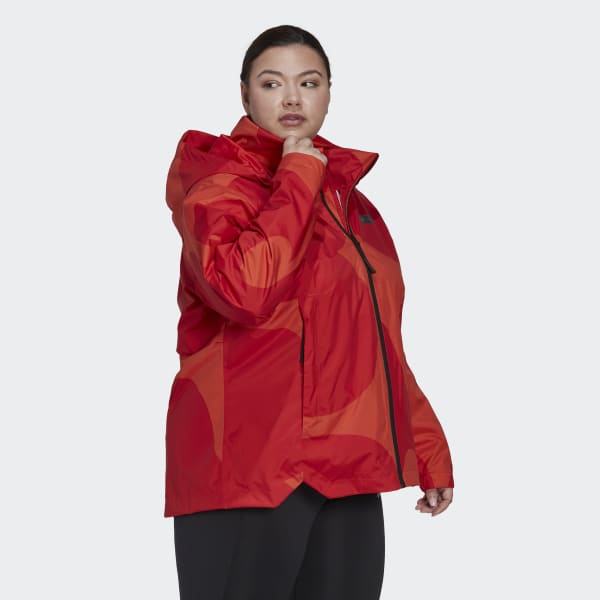adidas Marimekko RAIN.RDY Plus Size jakke - | adidas Denmark