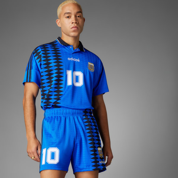 adidas Shorts Alternativos Seleccion Argentina 1994 Azul adidas Argentina